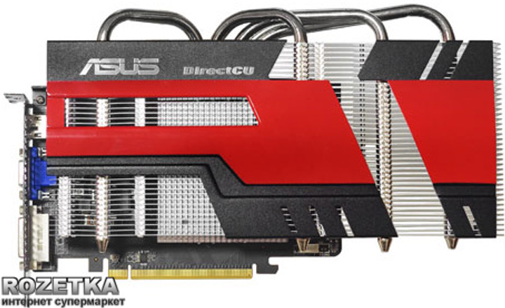 Видеокарта Asus Pci Ex Radeon Hd 6770 1024mb Gddr5 128bit 8504000 Dvi Hdmi Vga Eah6770 0517