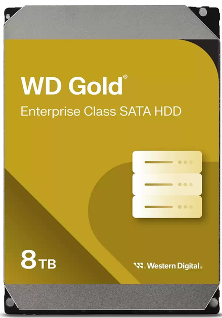 Жесткий диск Western Digital Gold Enterprise Class 8TB 7200rpm 256MB 3.5" SATAIII (WD8005FRYZ) - изображение 2
