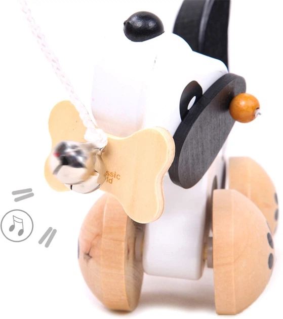 Іграшка-каталка Classic World Pull Dog (6927049001604) - Фото 3 Іграшка-каталка Classic World Pull Dog (6927049001604) - зображення 3