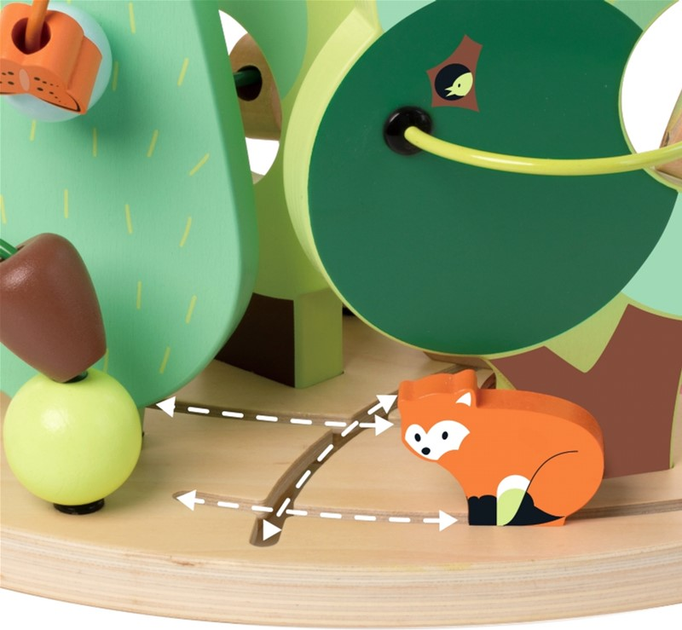 Labirynt edukacyjny Classic World Forest Life (6927049021992) - obraz 4