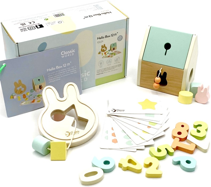 Розвиваючий набір Classic World Hello Box 25 деталей (6927049010293) - зображення 3