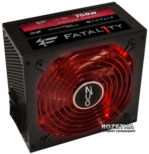 Блок питания OCZ Fatal1ty 750W (OCZ750FTY-UN) - изображение 1