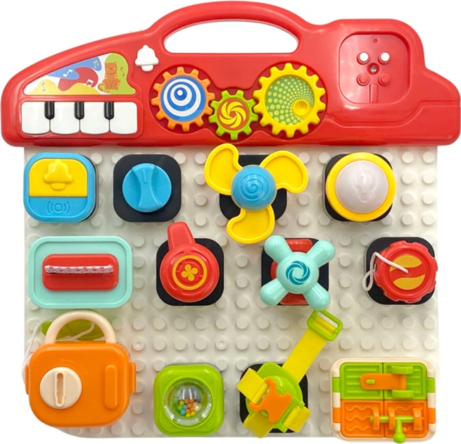 Zabawka edukacyjna Woopie Musical Blocks Board (5904326949584) - obraz 4