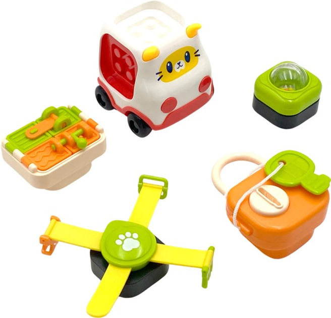 Zabawka edukacyjna Woopie Musical Blocks Board (5904326949584) - obraz 5
