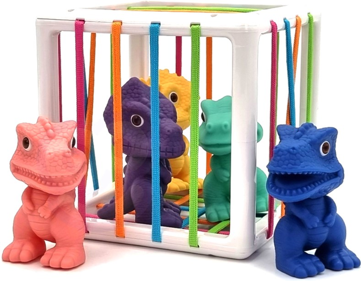 Zabawka-sorter edukacyjna Woopie Toy Plug-In Dinozaury (5904326944329) - obraz 5