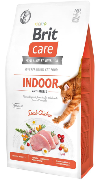 Сухой корм Brit Care для кошек, постоянно находящихся в помещении Cat ...