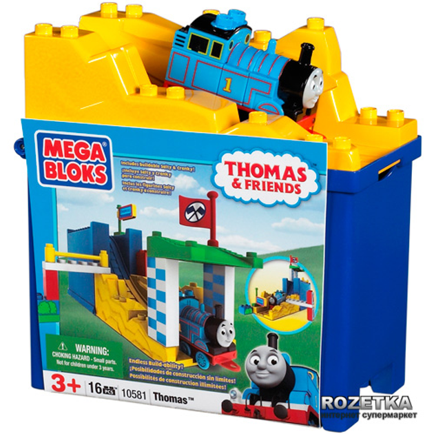Конструктор Mega Bloks Thomas & Frends Томас Томас (10581) – игрушки с ...