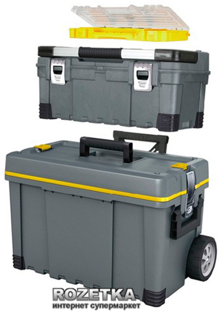 Ящик для инструментов и мобильная корзина Keter Hawk Cart 25