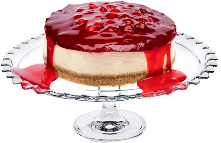 Patera na ciasto Pasabahce Patisserie Maxi szklana 37 cm (8693357471955) - obraz 4