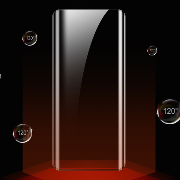 Захисна плівка Full Screen Nillkin 9H для OnePlus 12 2шт з рамкою для поклейки, Black - зображення 3