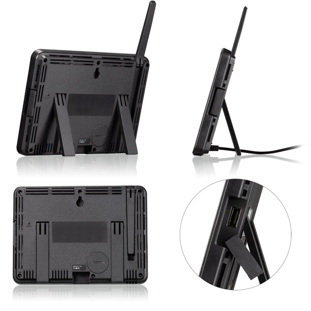 Метеостанція Bresser Professional WIFI HD TFT Colour Weather Center 7-in-1 Sensor (7003500) - изображение 4