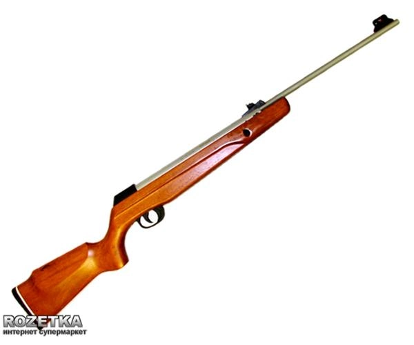 Пневматична гвинтівка Magtech AR 1000 Chrome/Wood (10000685) - зображення 1
