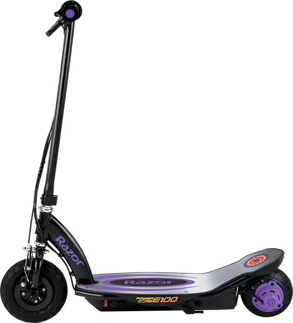 Електросамокат Razor Power Core E100 Black-Purple (0845423020064) - зображення 2