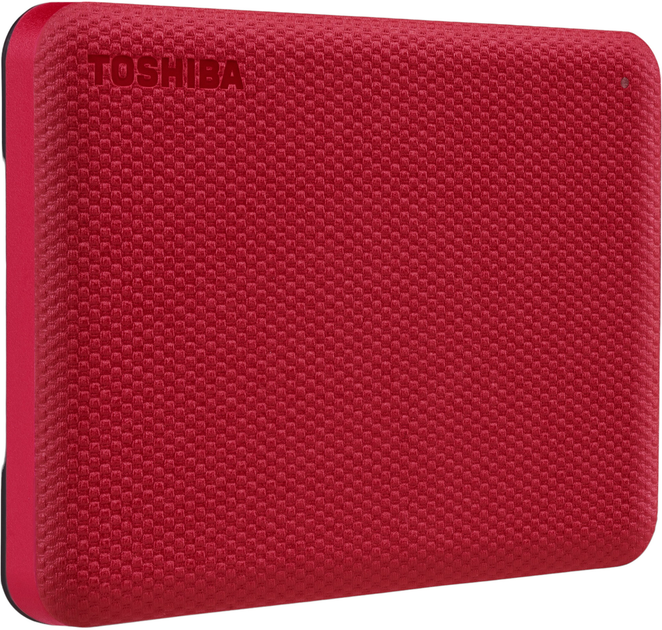 Жорсткий диск Toshiba Canvio Advance 1ТБ 2.5" USB 3.2 Red (4260557511282) - зображення 1