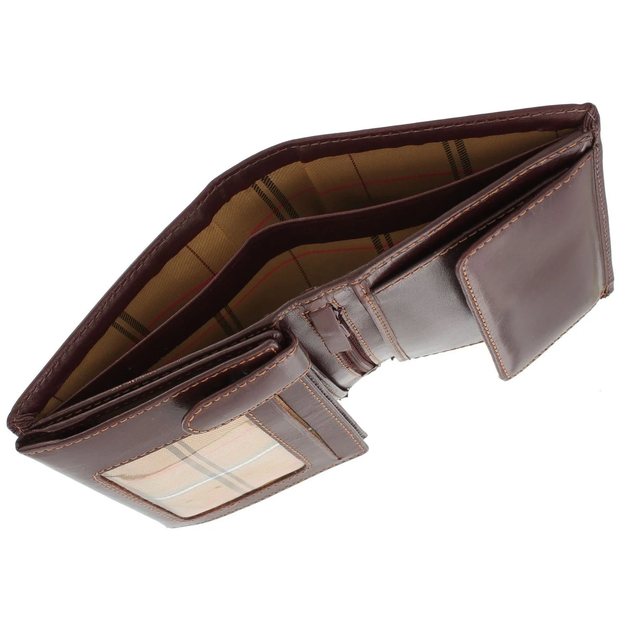 Мужской кожаный кошелек Visconti MZ3 Milan (Italian Brown) - изображение 5