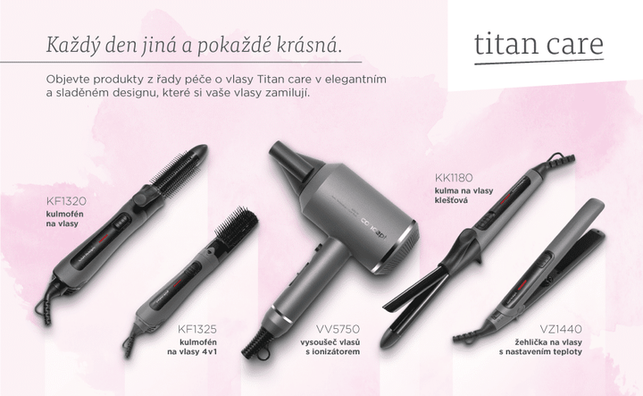 Фен-щітка для волосся 4в1 Concept KF1325 TITAN CARE - изображение 9