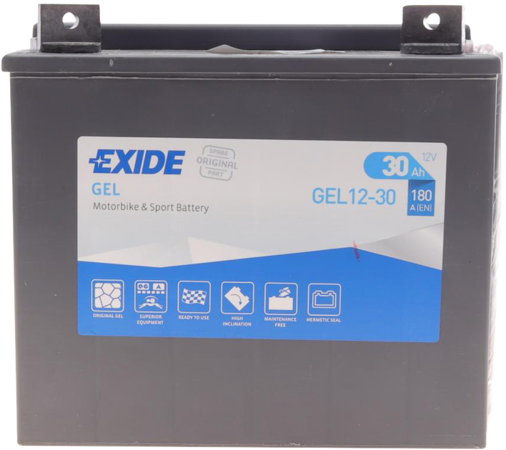 Аккумуляторная батарея Exide Gel 30 А/час 180 A 197 x 132 x 186 мм ...