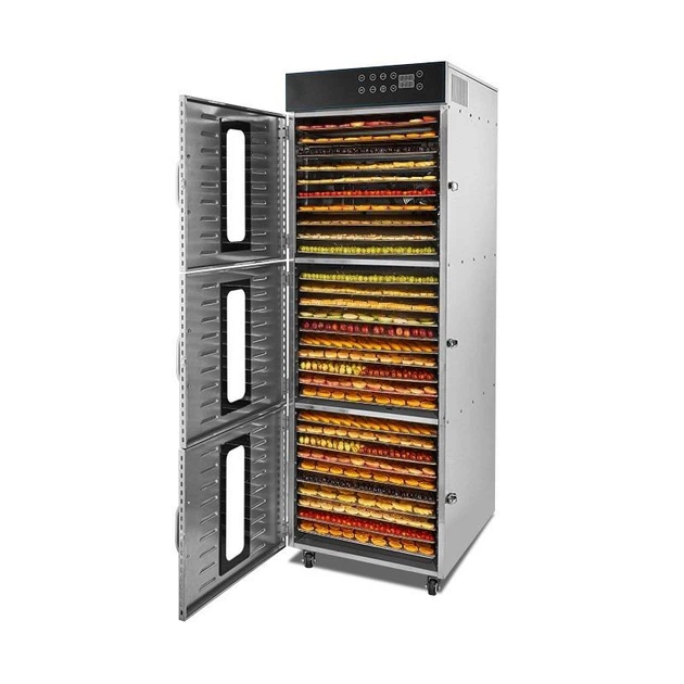 Дегидратор сушилка коммерческий Food Dehydrator LT-95 для овощей фруктов мяса грибов 36 лотков 2400Вт - изображение 5