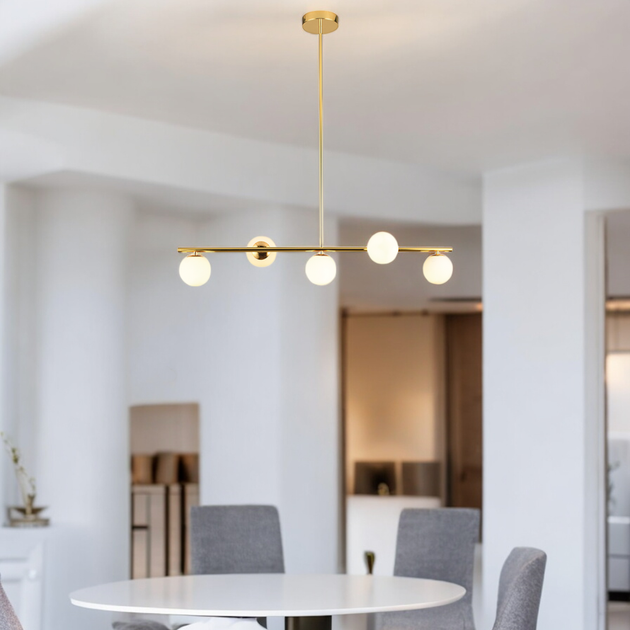 Люстра Wunderlicht MF6710-45 G9 5x7W для кухни, спальни, гостинной - изображение 2