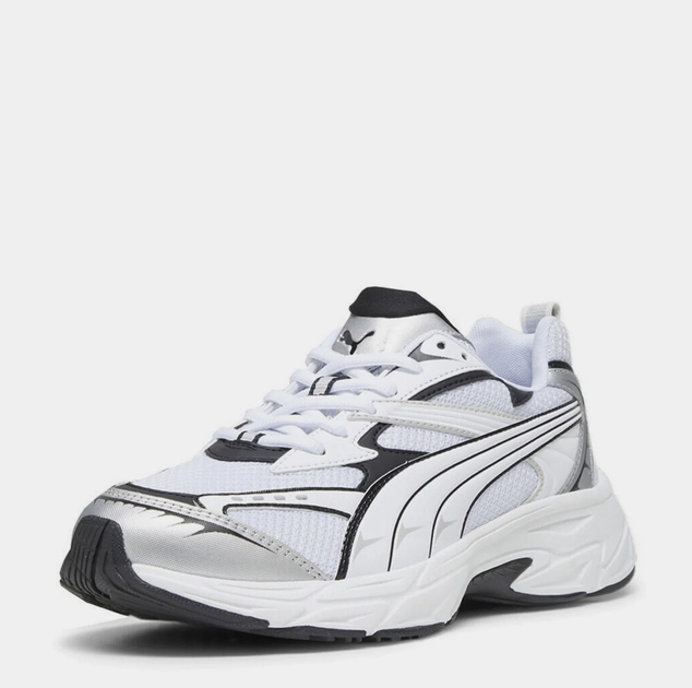 Buty sportowe męskie Puma Morphic Base 39298202 37 (4UK) Biały/Szary (4099683062159) - obraz 3