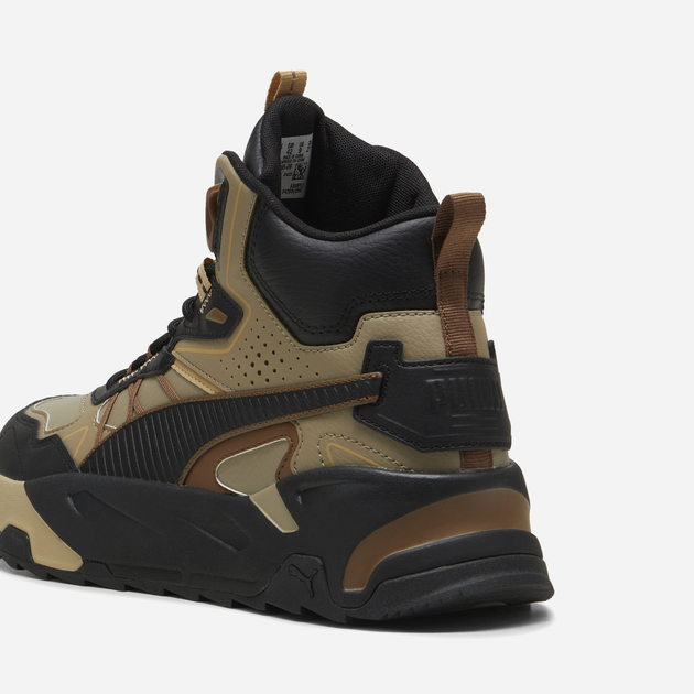 Чоловічі черевики Puma Trinity Mid Hybrid L 39398509 38 (5UK) Чорний/Коричневий (4067979432375) - зображення 6