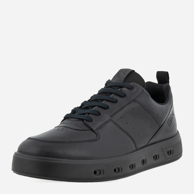 Sneakersy męskie skórzane ECCO Street 720 Gore-Tex 52081401001 43 Czarne (194890568938) - obraz 6