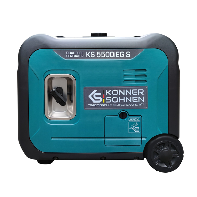 Генератор газобензиновий інверторний Konner&Sohnen KS 5500iEG S - зображення 2
