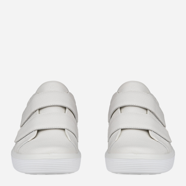 Sneakersy męskie na rzepy ECCO Soft 60 M 525434-01007 44 Białe (194891510530) - obraz 4