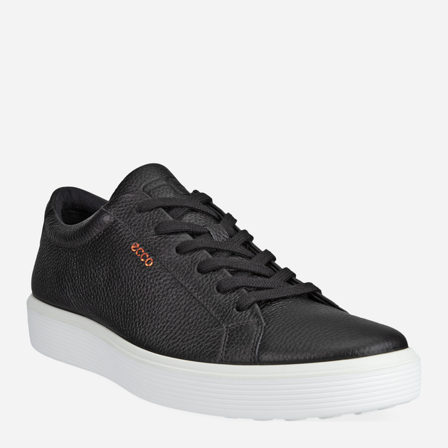 Sneakersy męskie skórzane ECCO Soft 60 M 582404-01001 45 Czarne (194891255905) - obraz 3