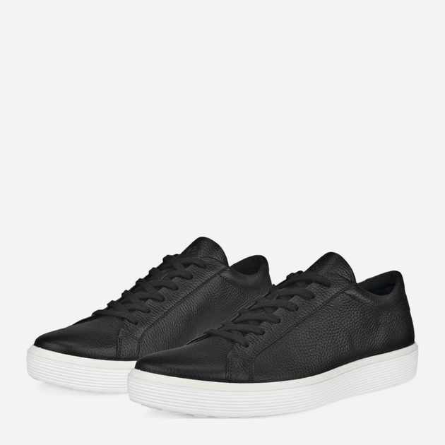 Sneakersy męskie skórzane ECCO Soft 60 M 582404-01001 45 Czarne (194891255905) - obraz 5