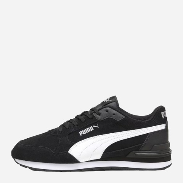 Buty sportowe męskie skórzane Puma ST Runner v4 SD 39966501 41 (7.5UK) Czarne (4067979724906) - obraz 1