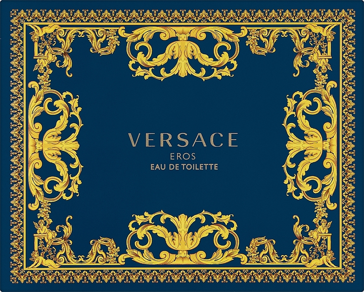 Zestaw męski Versace Eros Woda toaletowa 50 ml + Balsam po goleniu 50 ml + Żel pod prysznic 50 ml (8011003876938) - obraz 3