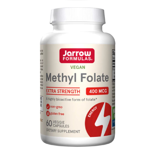 Витамины Jarrow Formulas Метил Фолиевая Кислота (Метилфолат) 400 мкг ...