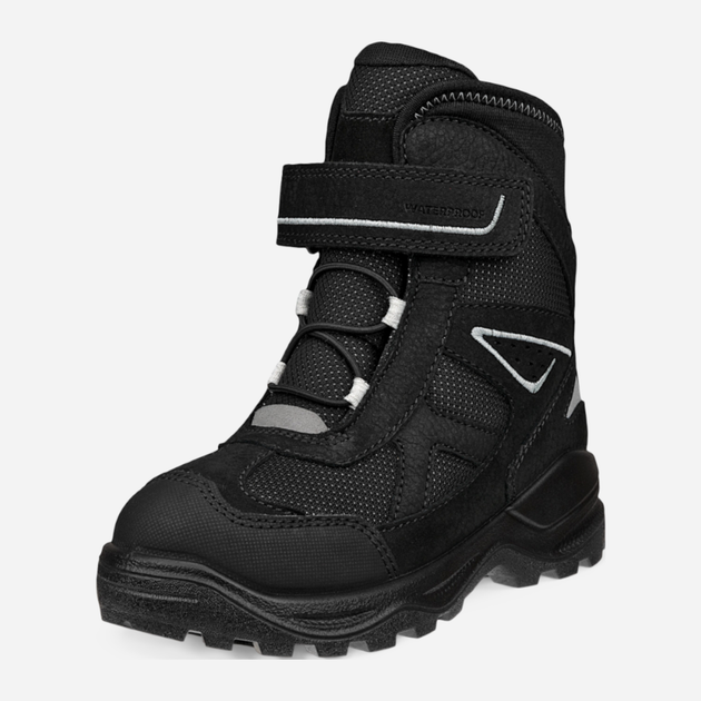 Підліткові зимові чоботи-дутики для хлопчика ECCO Snow Mountain 710313-51094 40 Чорні (194891636650) - зображення 4