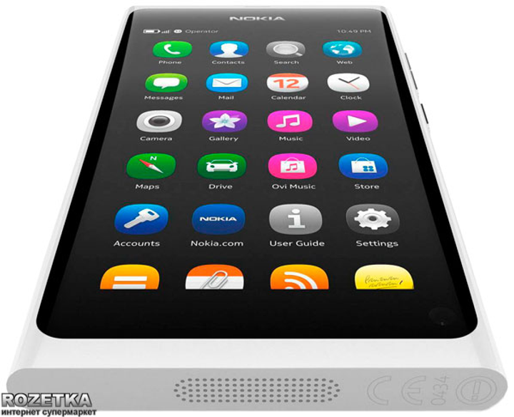Мобільний телефон Nokia N9 64GB White – фото, відгуки
