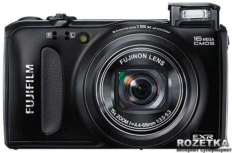 FUJIFILM FinePix F660EXR コンパクトデジタルカメラ Фотоаппарат Fujifilm FinePix F660EXR Black (16227416) купить на