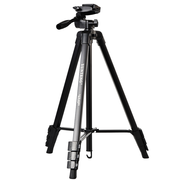Штатив Yunteng VCT-618N для смартфона і фотоапарата 54–183 см, алюмінієвий, 4 секції, навантаження 1,5 кг (CFB5AEBBBAC8) - зображення 2