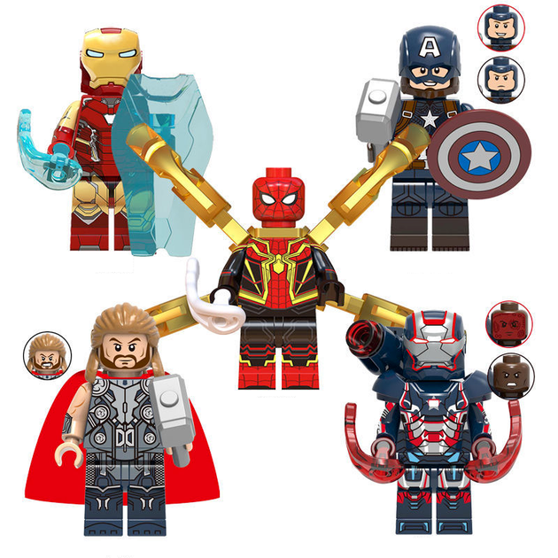 Набор фигурок супергерои marvel 17 шт. - изображение 4