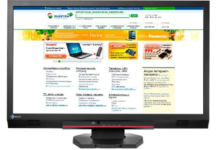 Монитор 23" EIZO Foris FS2333-BK Black - изображение 1