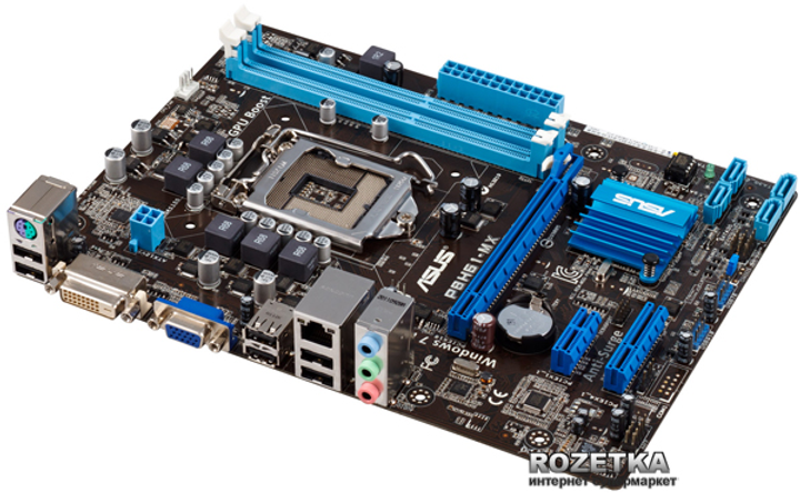 Материнская плата Asus P8H61-MX/SI (s1155, Intel H61, PCI-E 2.0 x16 ...