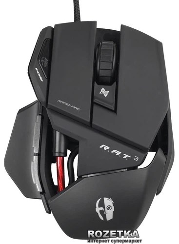  ♡ Nippit Mouse 廃盤 Мышь Mad Catz R.A.T. 3 Gaming Mouse (MCB4370300B2/04/1) – фото