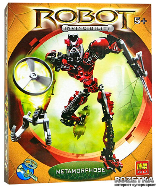 Конструктор Wit Toys Bela Робот-воин Красный (к9093) – низкие цены ...