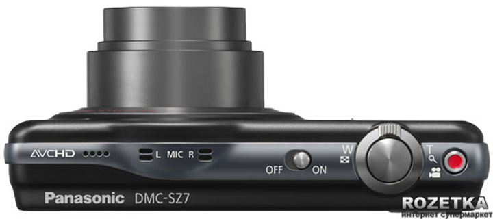 Фотоапарат Panasonic Lumix DMC-SZ7-K Black (DMC-SZ7EE-K