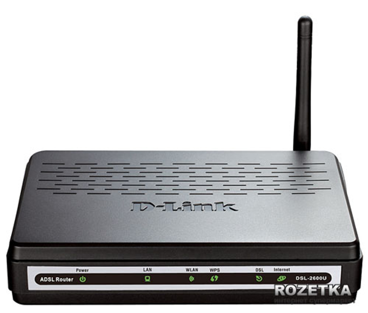 Маршрутизатор D-Link DSL-2600U/NRU/C4A - изображение 1