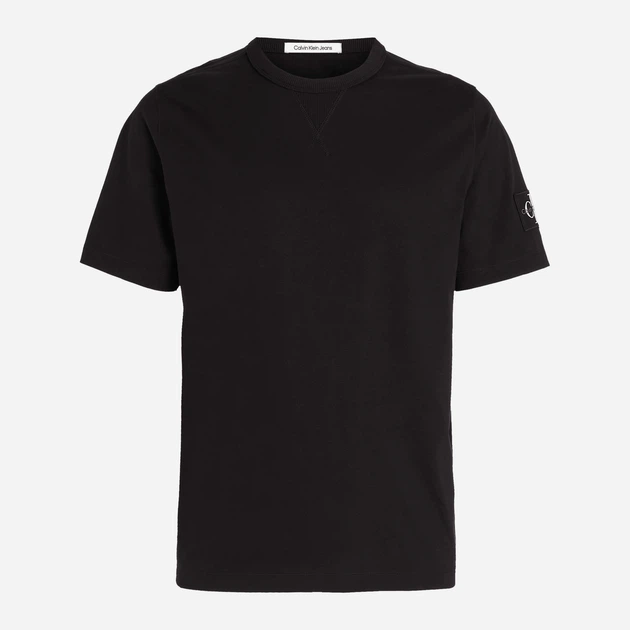 Футболка бавовняна чоловіча Calvin Klein Jeans J30J323484BEH XL Чорна (8720108076821) - зображення 5