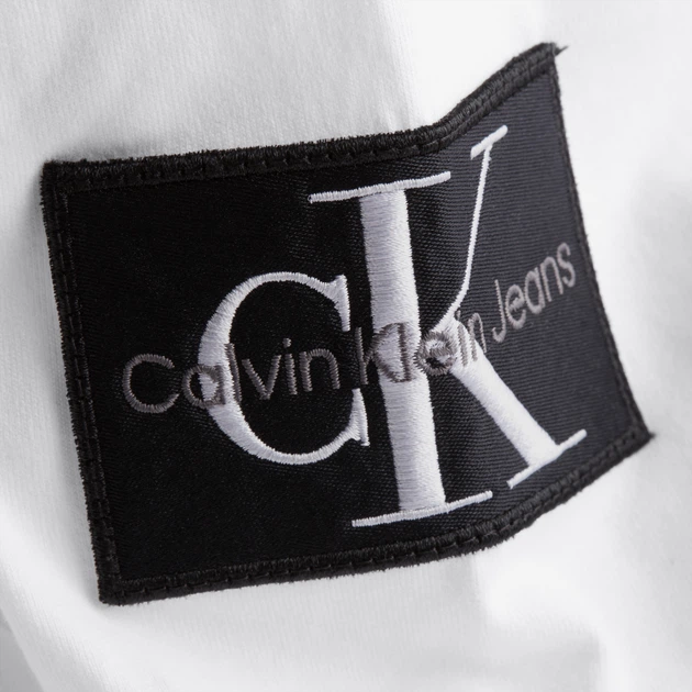 Футболка бавовняна чоловіча Calvin Klein Jeans J30J323484YAF M Біла (8720108080309) - зображення 6