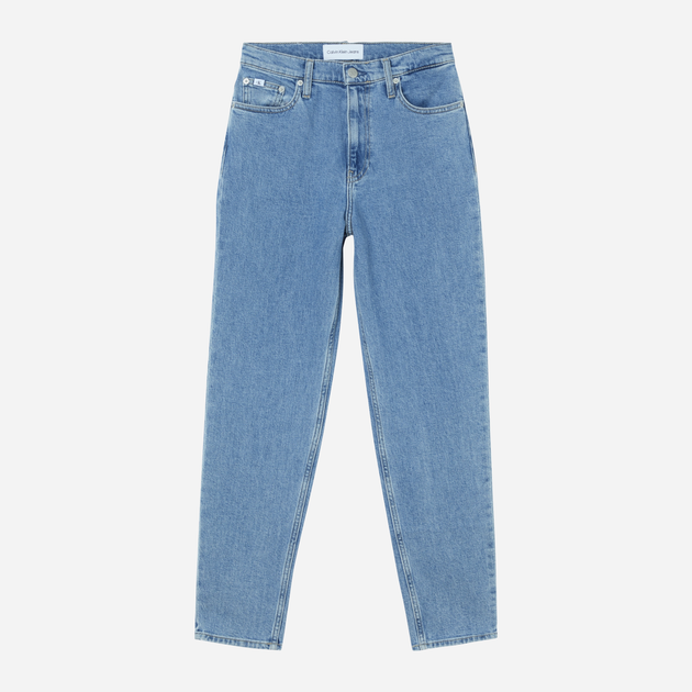 Джинси Mom's жіночі Calvin Klein Jeans J20J2215881A4 NI32 Сині (8720107891302) - зображення 7
