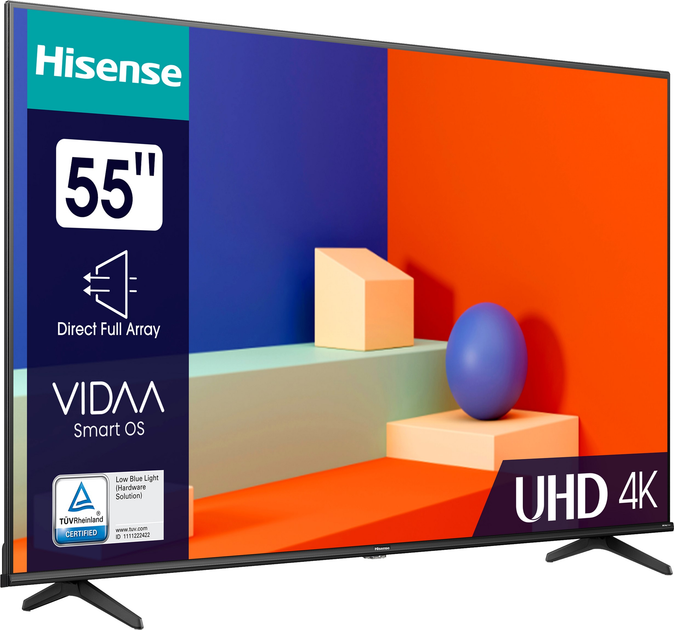 Telewizor Hisense 55A6K (6942147491119) - obraz 2