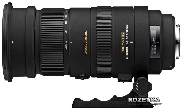 Sigma 50-500 mm f4.5-6.3 APO DG OS HSM for Canon – фото, отзывы