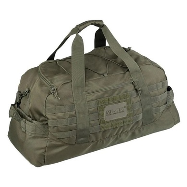 Сумка Парашютна Mil-Tec US COMBAT PARACHUTE CARGO BAG SMALL 25л Олива - зображення 1